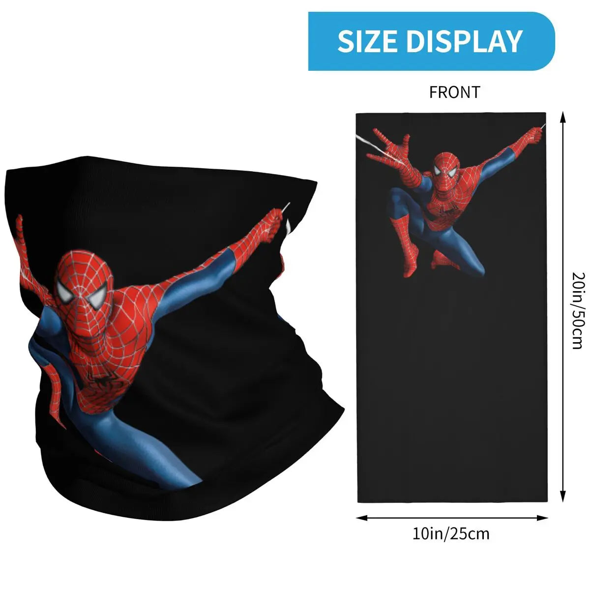 Cagoule Spider-Man Suspendu par une Toile