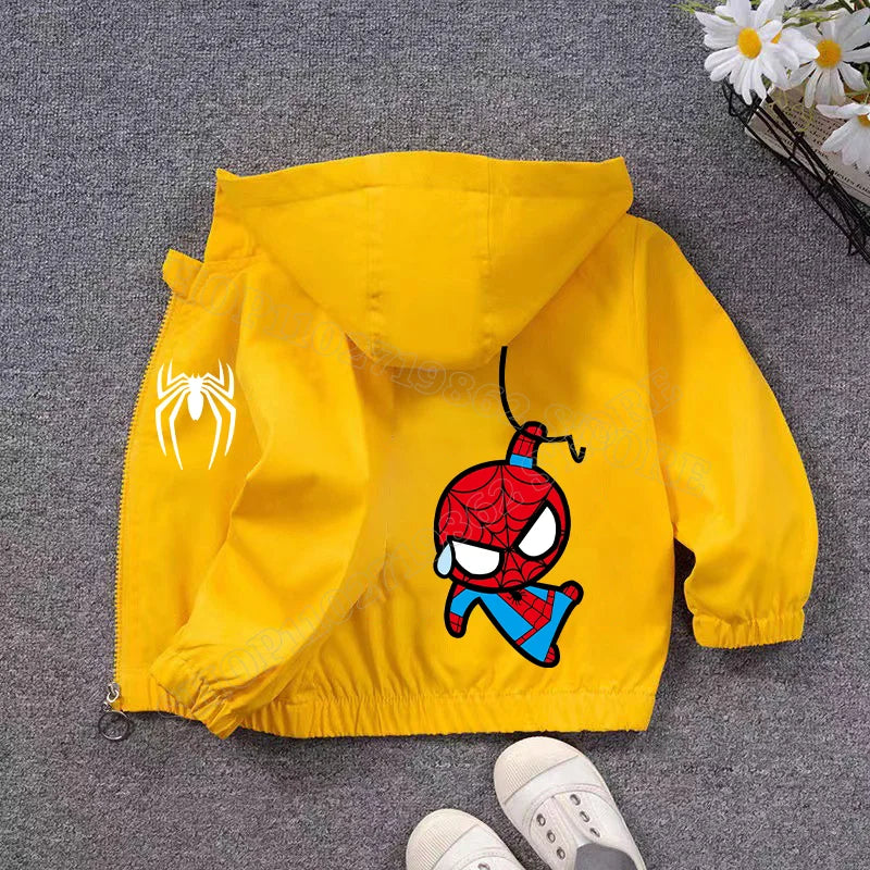 Veste Spider-Man Coupe Vent pour Enfant