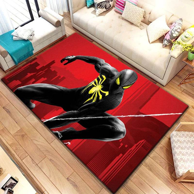 Tapis Spider-Man Costume Noir et Jaune