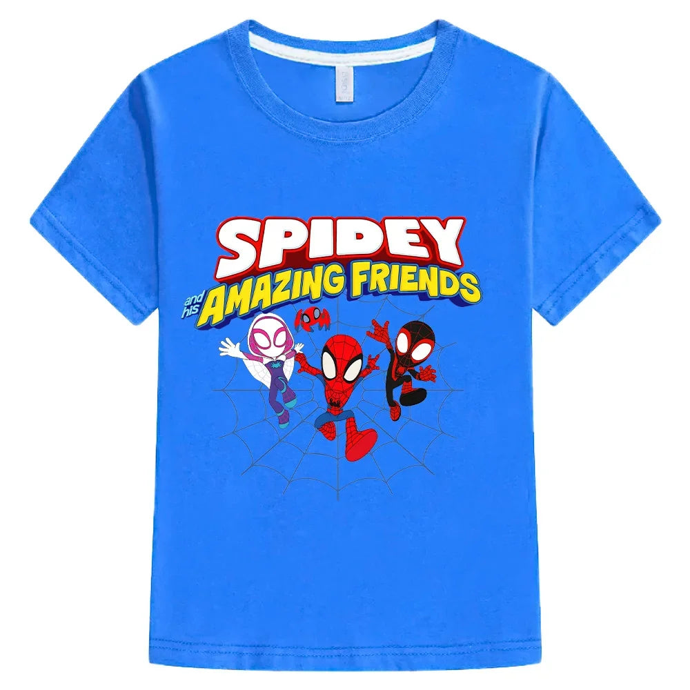 T-Shirt Spider-Man pour Enfant - Spidey et ses Amis Extraordinaires