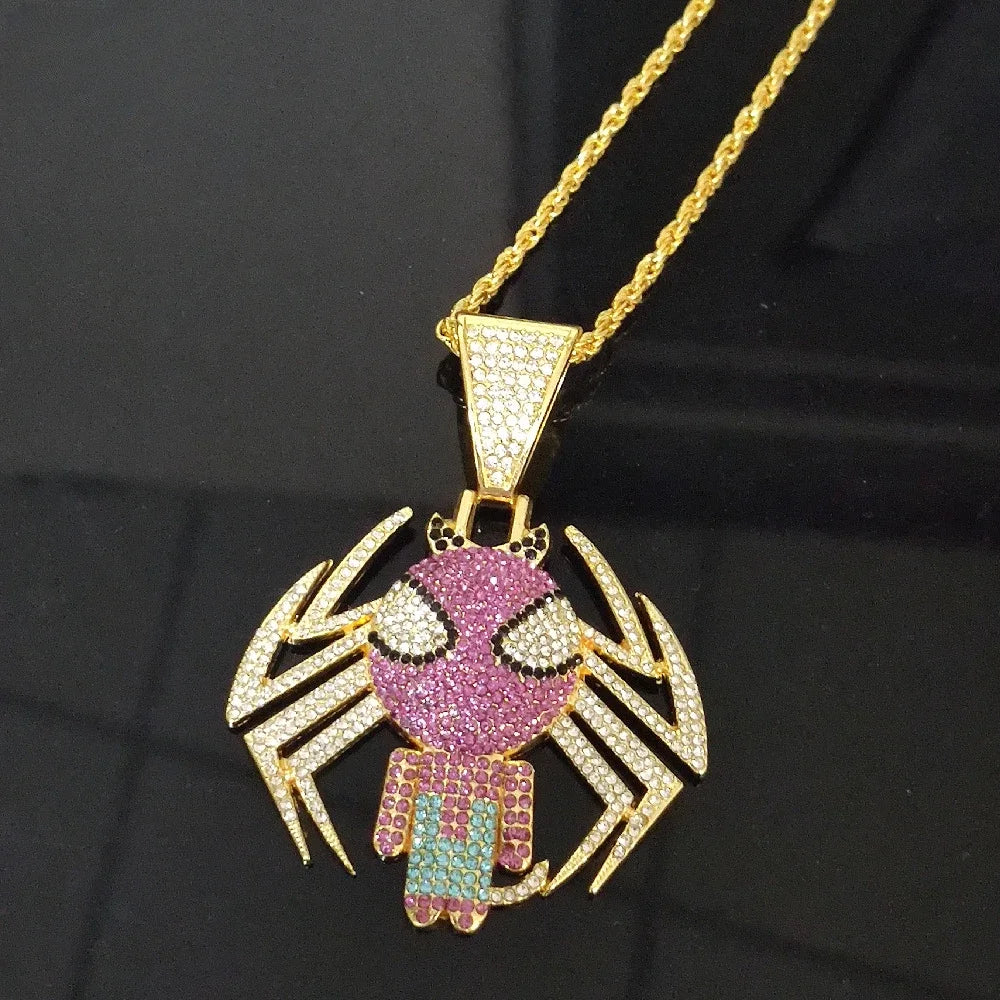 Collier Spider-Man Bling