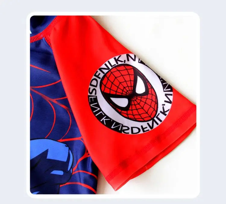 Pack complet Maillot de Bain Spider-Man et bonnet de bain pour Enfant