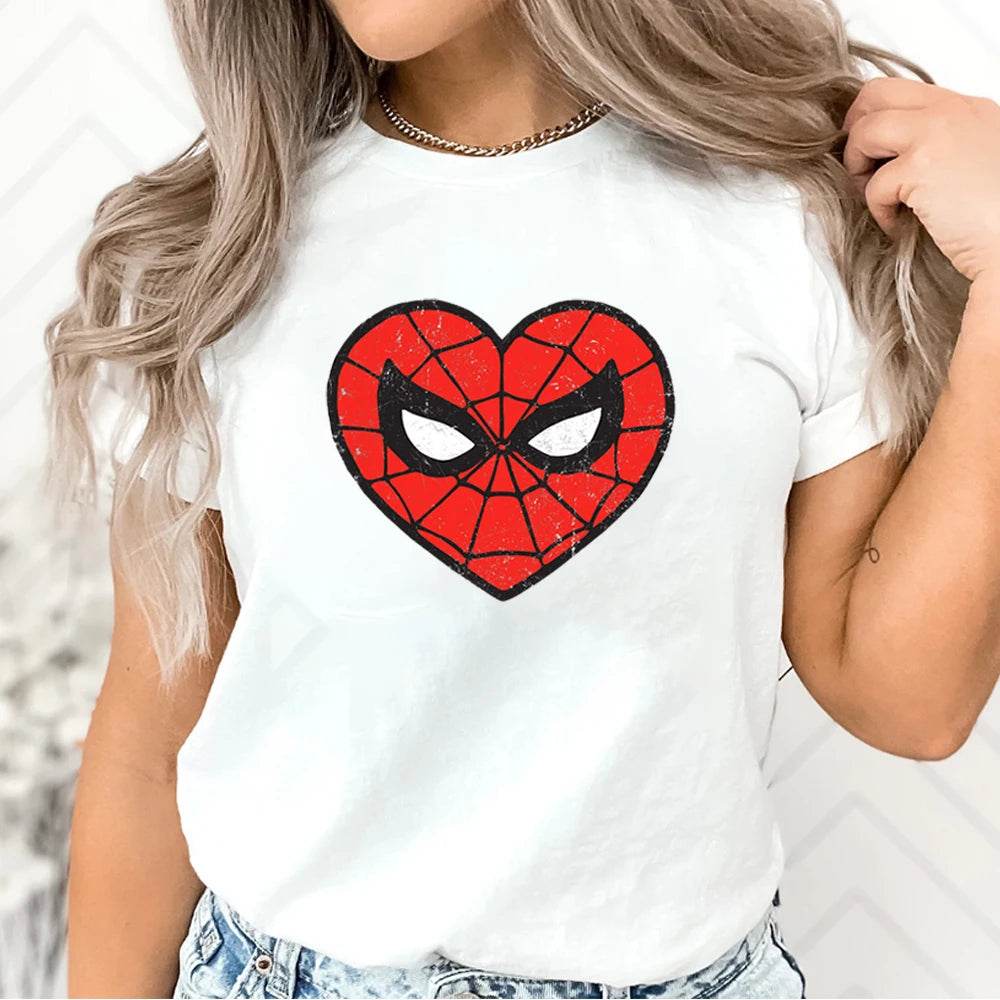 T-Shirt Spider-Man pour Femme