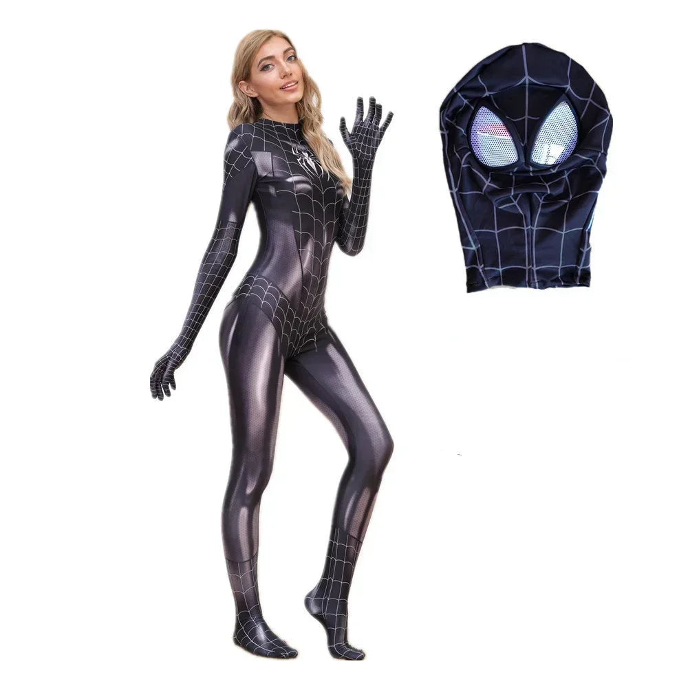 Costume de Soirée Cosplay Spider-Man pour femme