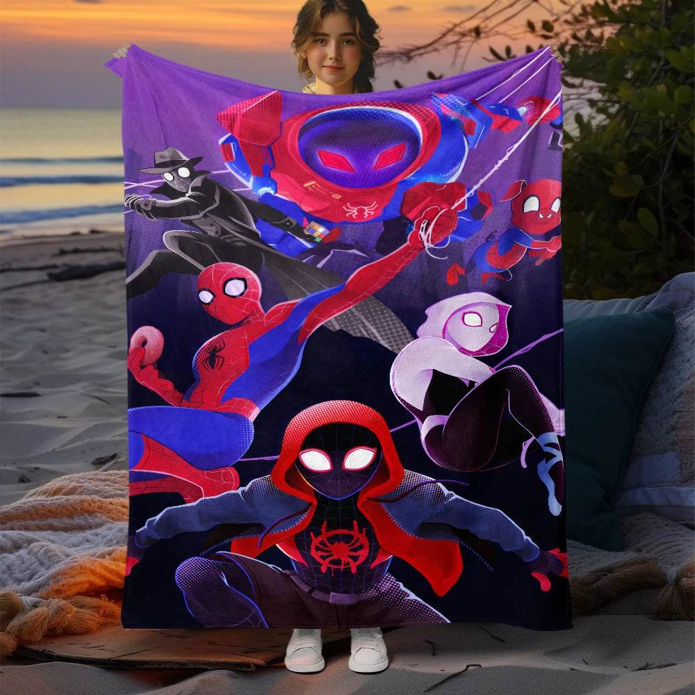 Couverture Plaid Spider-Man - Spiderpunk