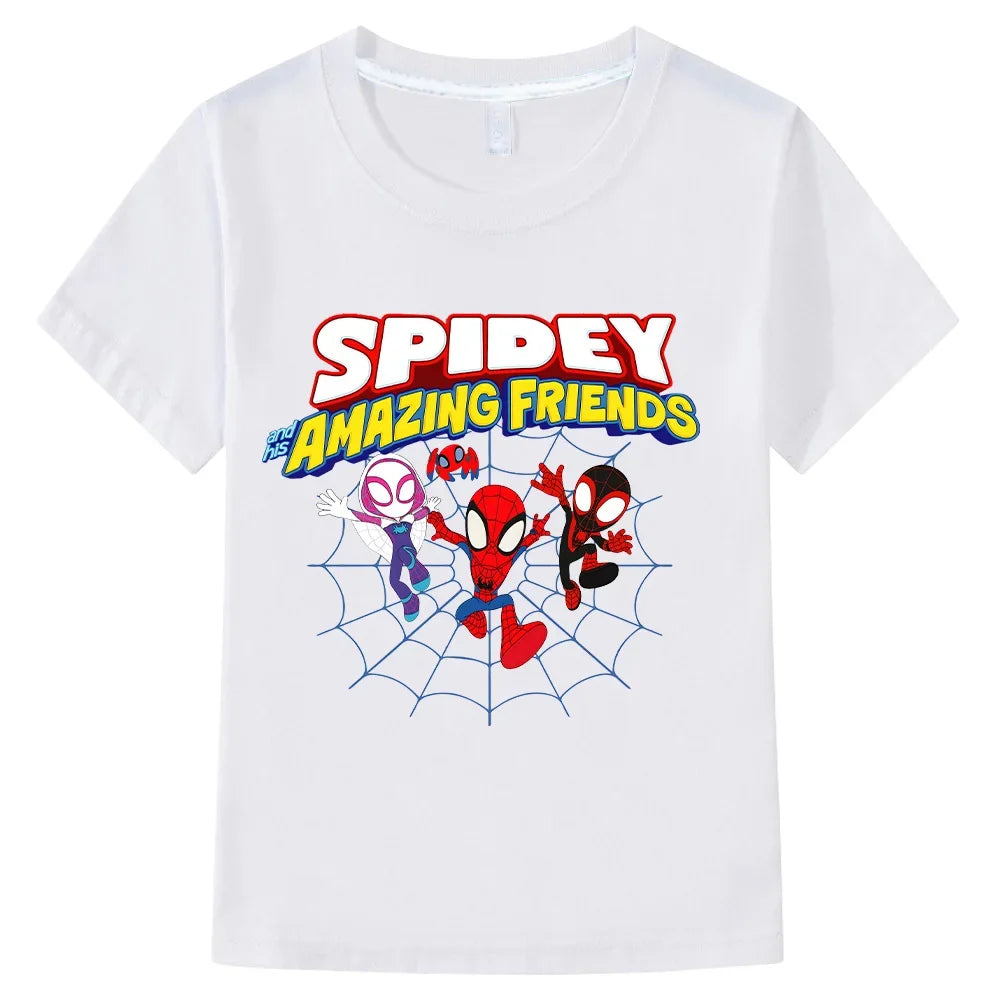T-Shirt Spider-Man pour Enfant - Spidey et ses Amis Extraordinaires