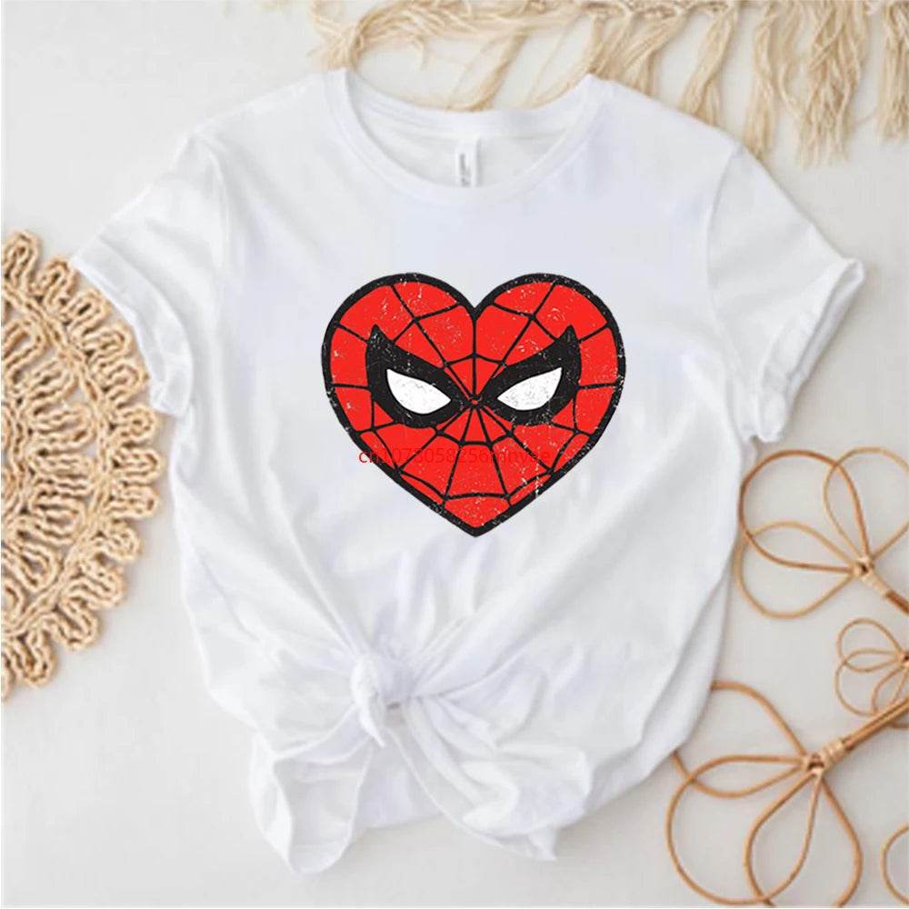 T-Shirt Spider-Man pour Femme