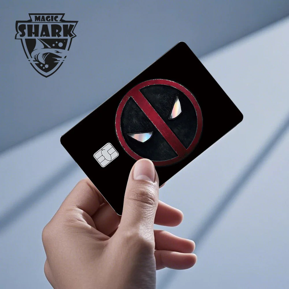 Autocollant de Carte Bancaire Spider-Man et Symbiote