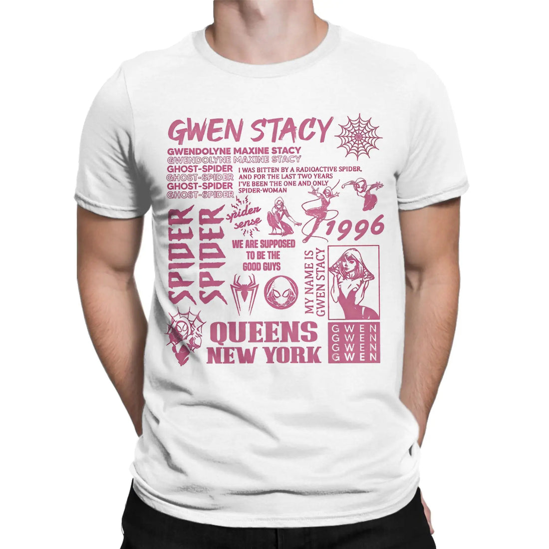 T-Shirt Spider-Man Vintage - Gwen Stacy
