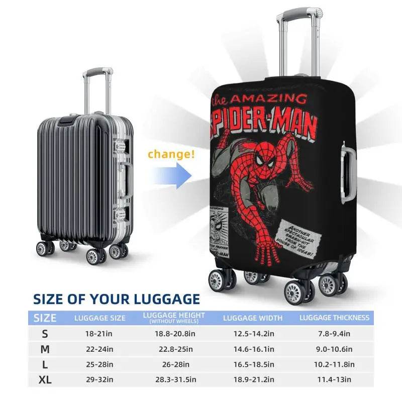 Housse Valise Masque de Spider-Man
