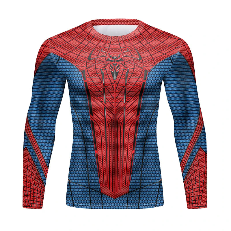 T-Shirt Manche Longue de Compression The Amazing Spider-Man