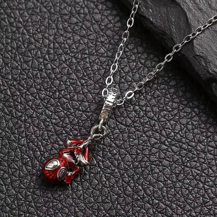 Collier Spider-Man avec Pendentif