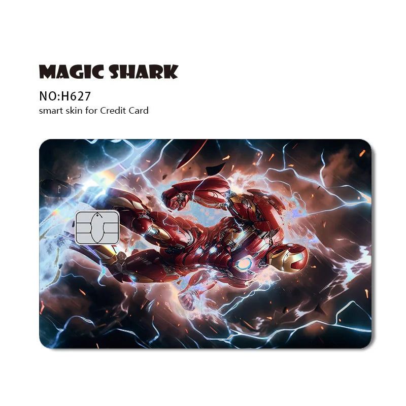 Autocollant de Carte Bancaire Spider-Man et Symbiote