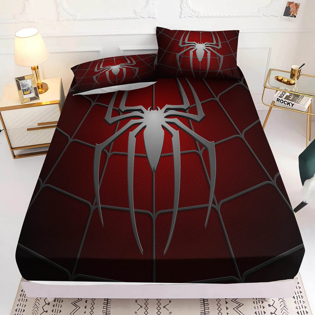 Housse de Couette Logo Araignée Spider-Man