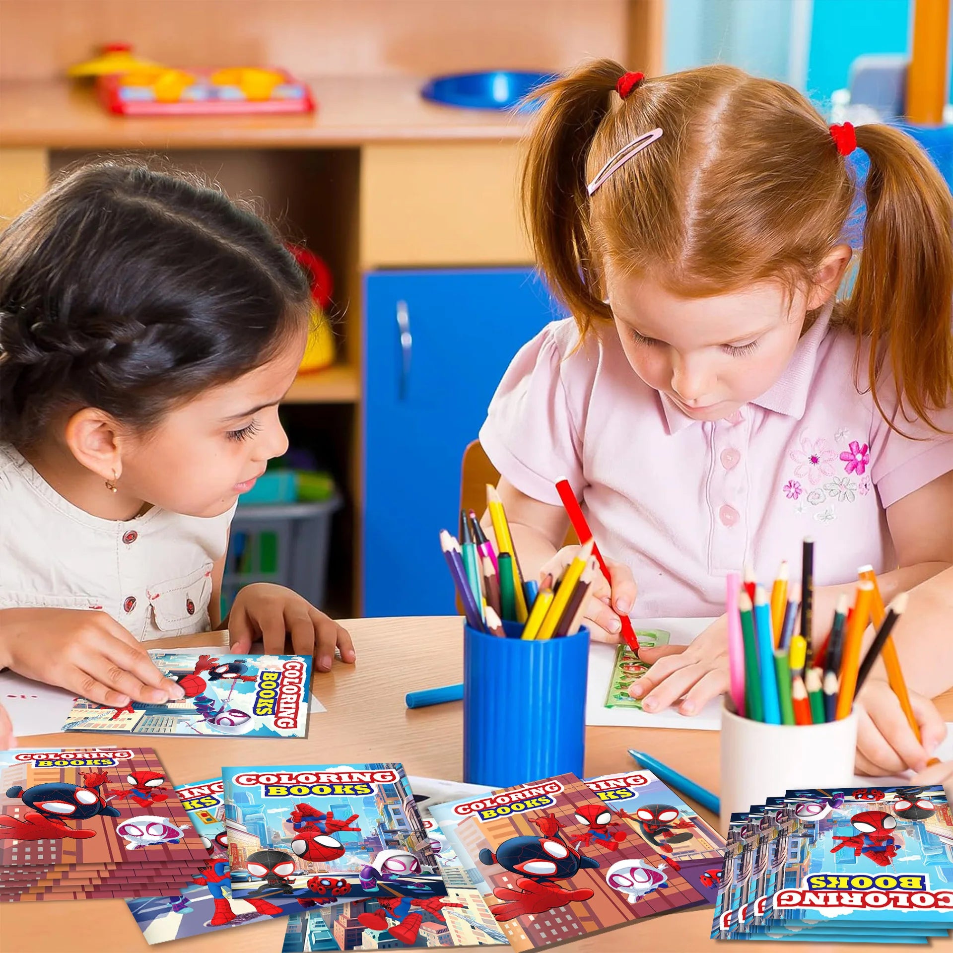 Livre de Dessin et Coloriage Spider-Man