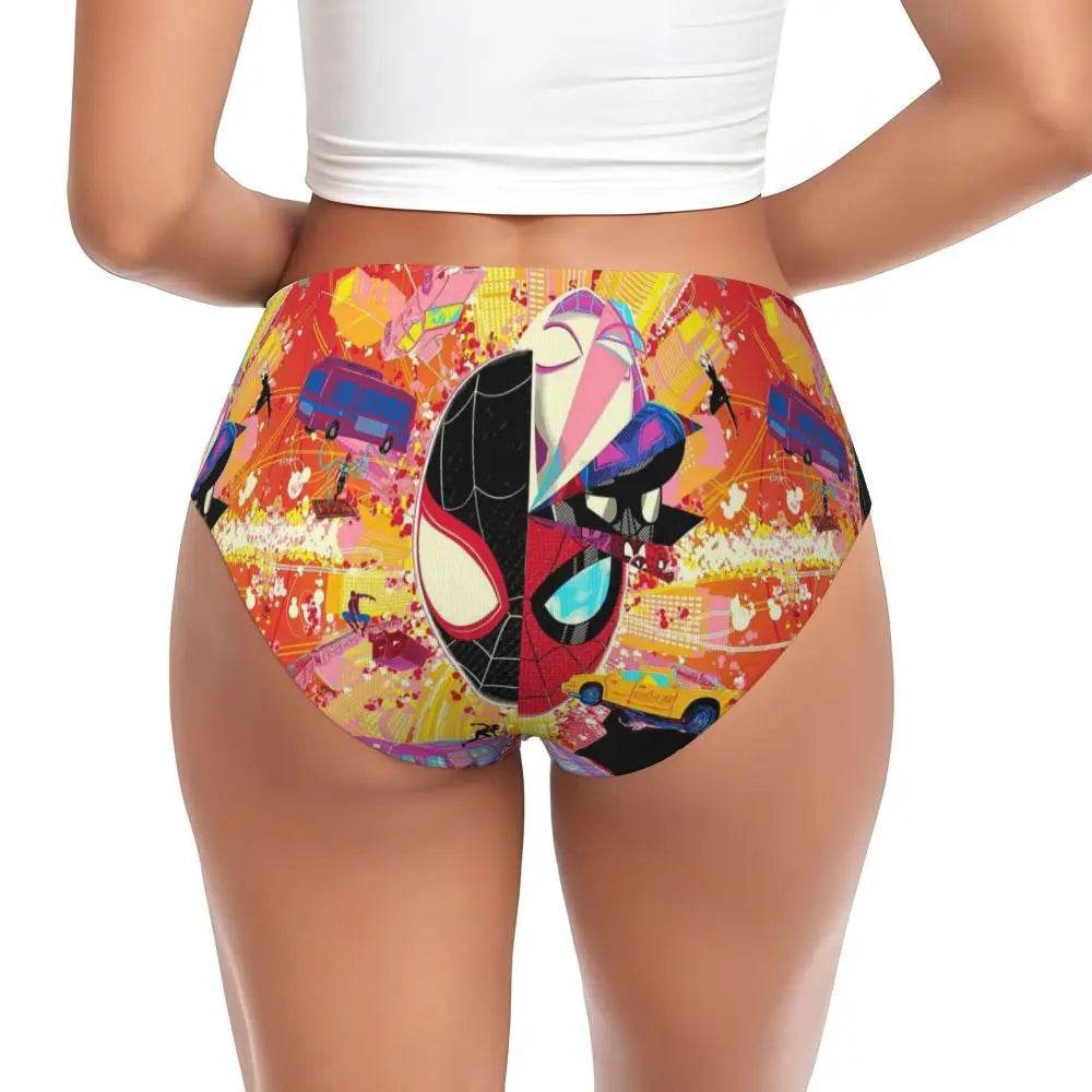 Culotte Spider-Man Noir et Blanc Retro