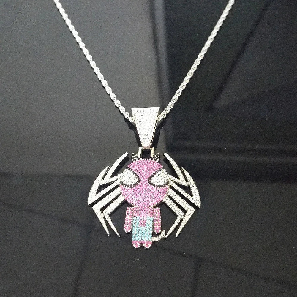 Collier Spider-Man Bling