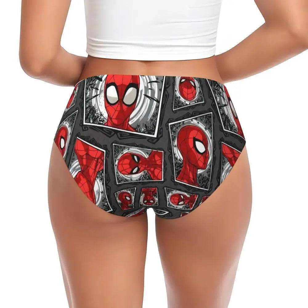 Culotte Spider-Man Noir et Blanc Retro