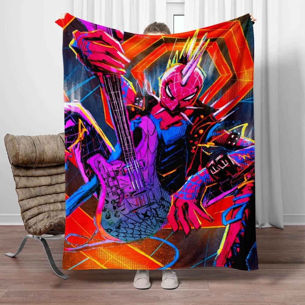 Couverture Plaid Spider-Man - Spiderpunk