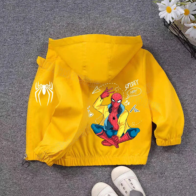 Veste Spider-Man Coupe Vent pour Enfant