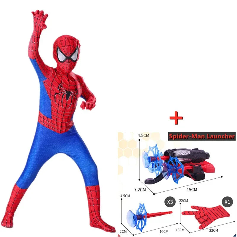 Pack Déguisement Iron Spider-Man Enfant avec Lance Toile