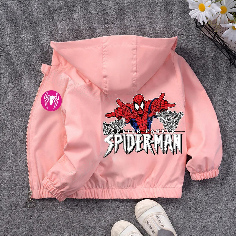 Veste Spider-Man Coupe Vent pour Enfant