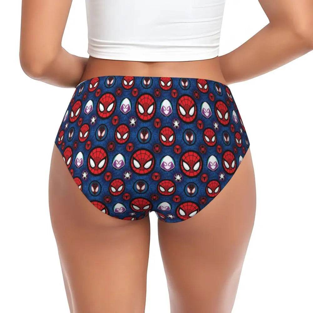 Culotte Spider-Man Noir et Blanc Retro