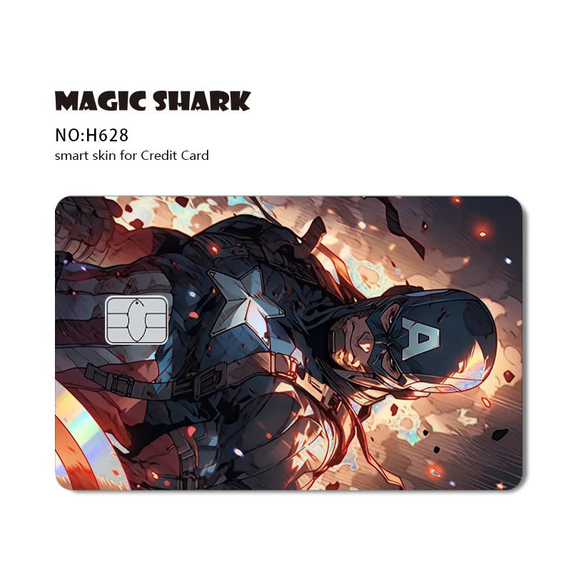 Autocollant de Carte Bancaire Spider-Man et Symbiote