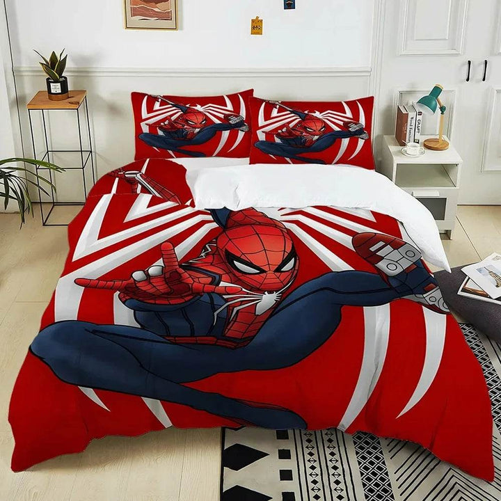 Housse de Couette Rouge Spider-Man