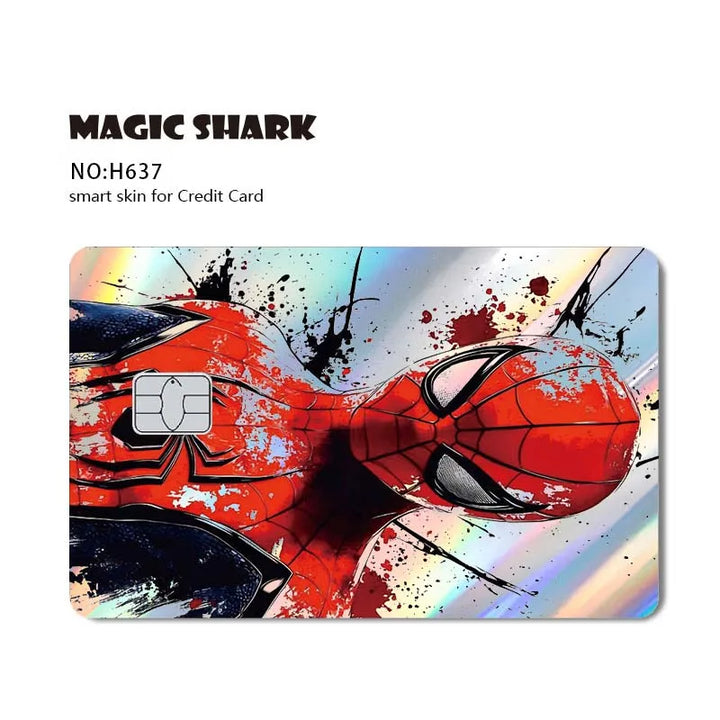Autocollant de Carte Bancaire Spider-Man