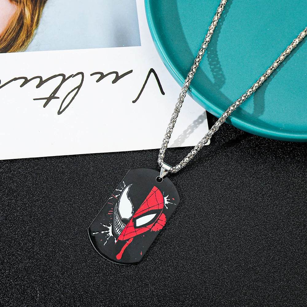 Collier Spider-Man et Venom