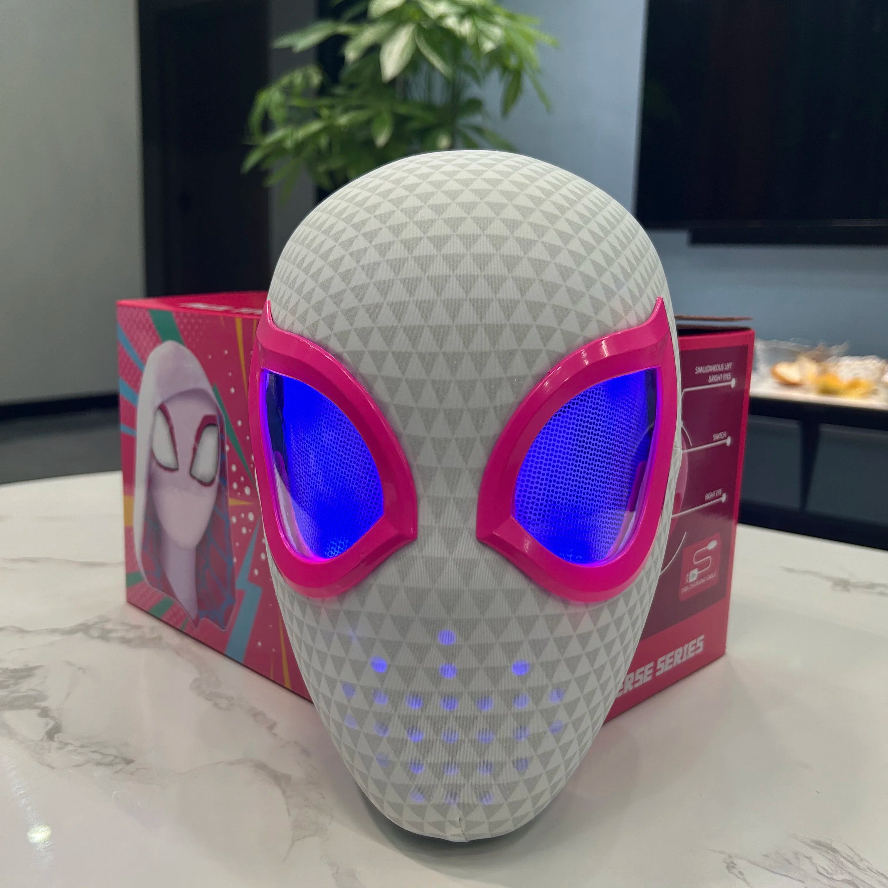 Masque Spider-Man - Spidergwen New Generation Amovible