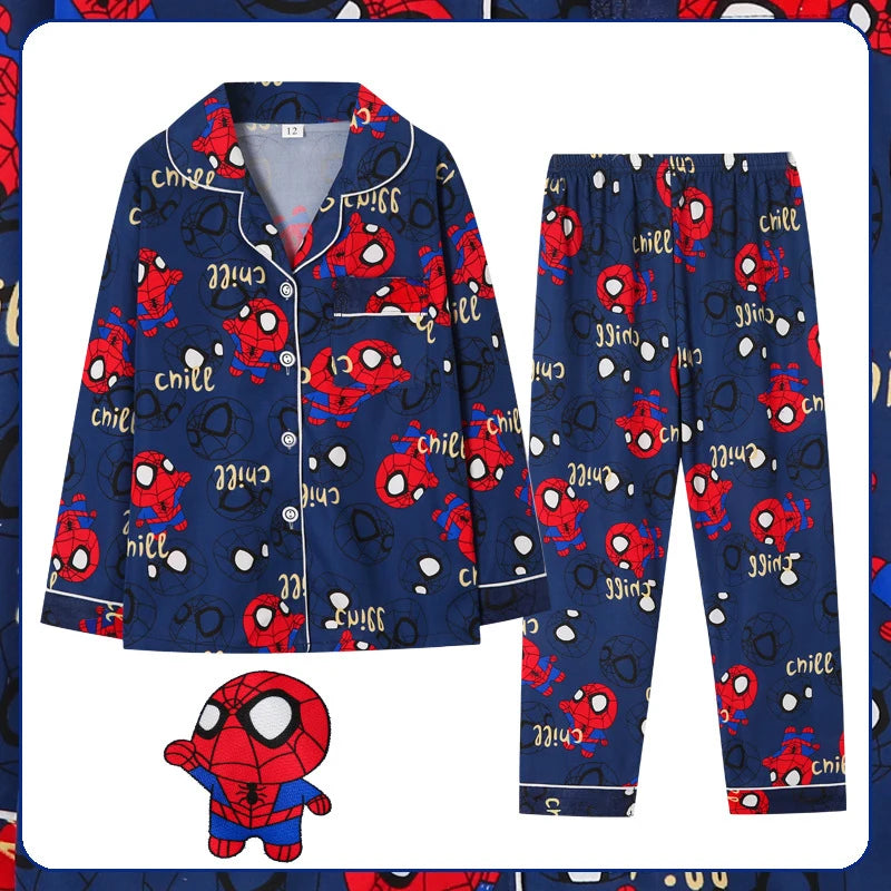Ensemble Pyjama Spider-Man Chemisier de Nuit