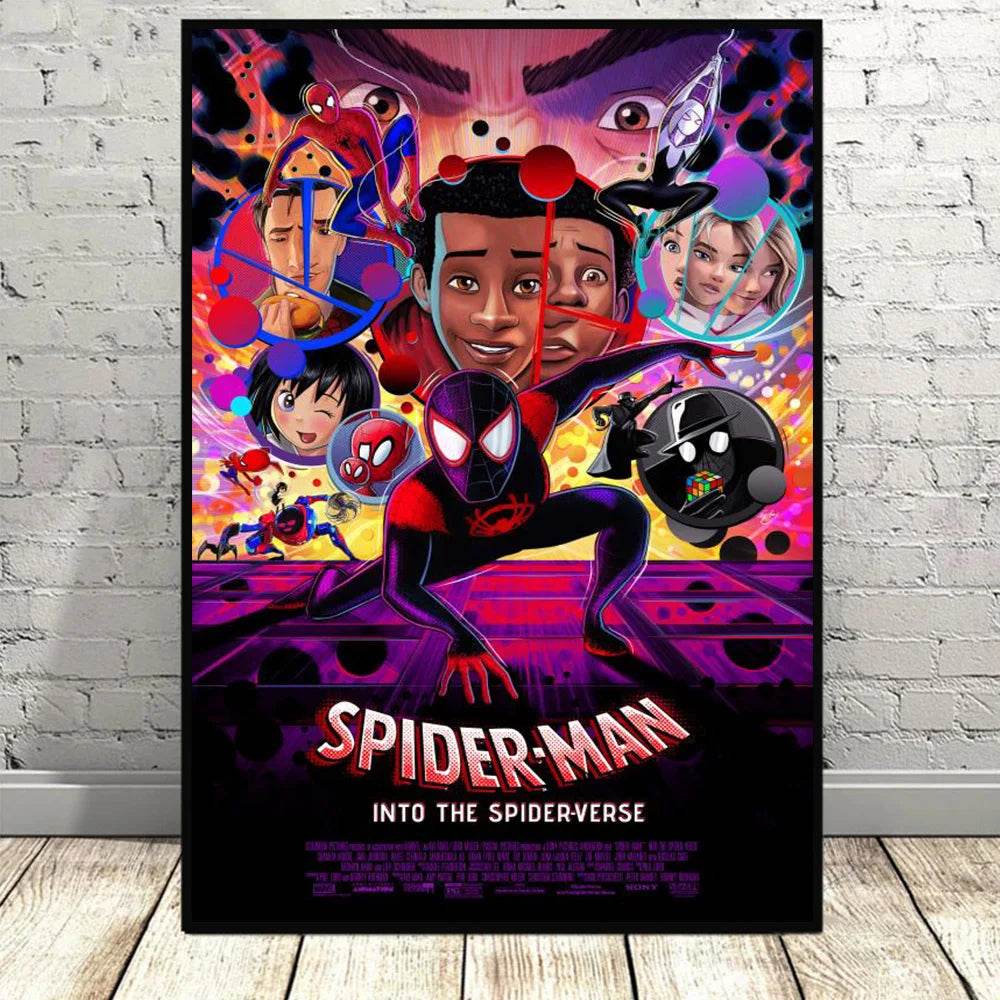 Poster Spider-Man Into The Spider Verse