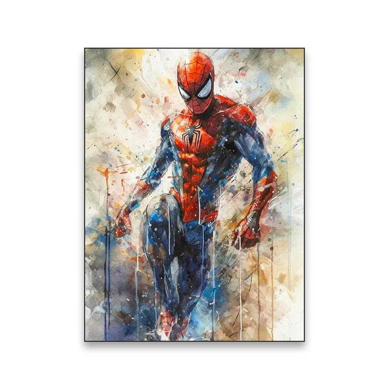 Poster Peinture Spider-Man