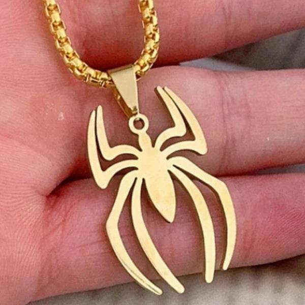 Collier Spider-Man Logo Araignée