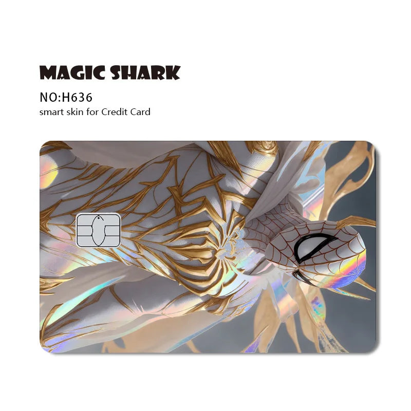 Autocollant de Carte Bancaire Spider-Man et Symbiote