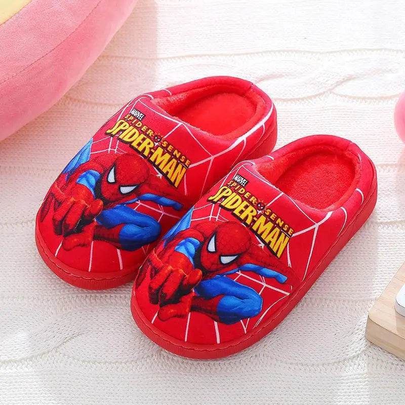 Pantoufle pour Enfant en Coton Spider-Man