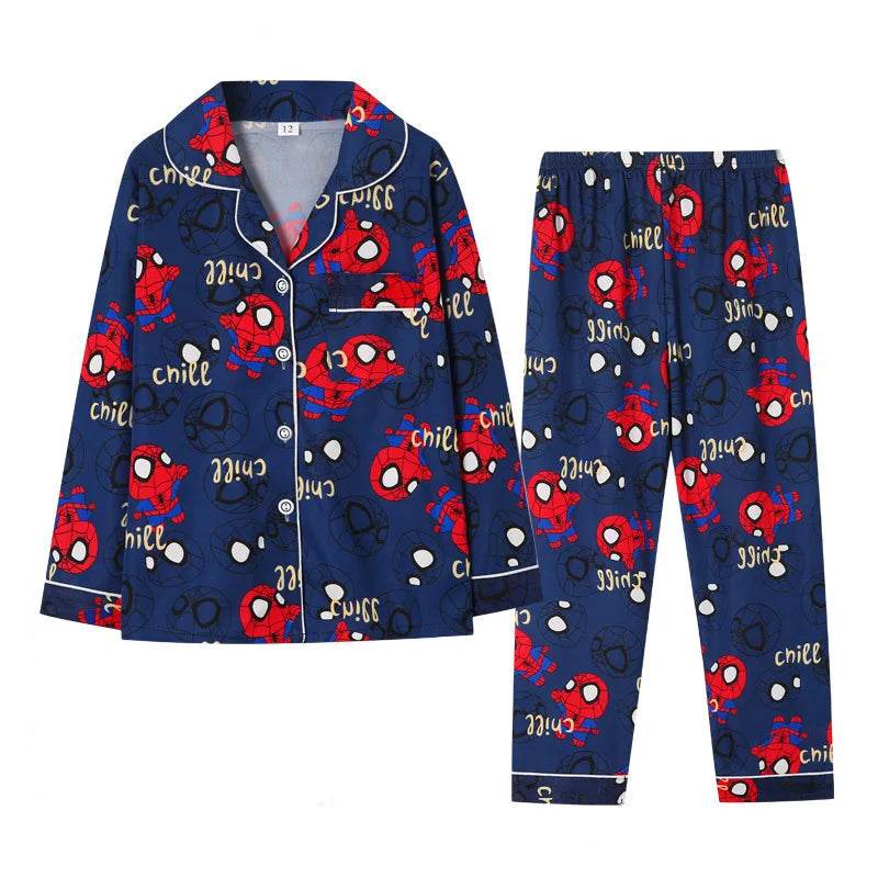 Ensemble Pyjama Chemise de Nuit Spider-Man