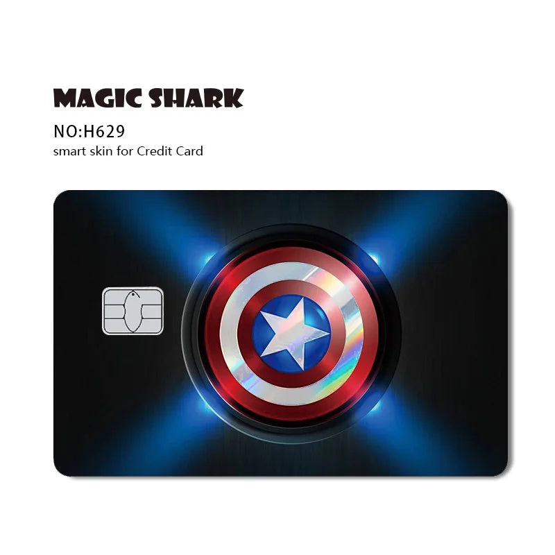 Autocollant de Carte Bancaire Spider-Man et Symbiote