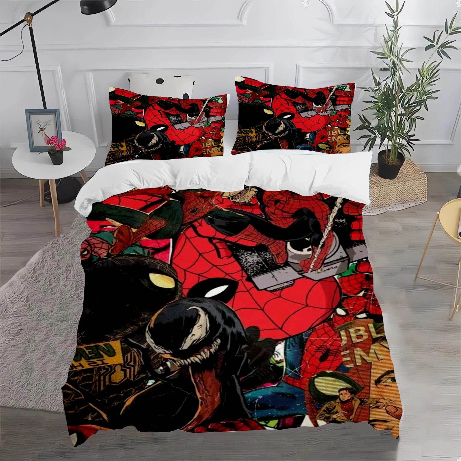 Housse de Couette Spider-Man Cartoon
