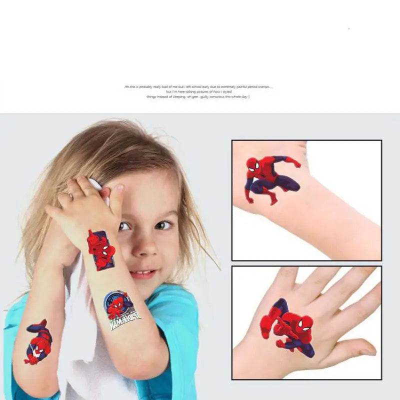 Tatouages Spider-Man pour Enfant