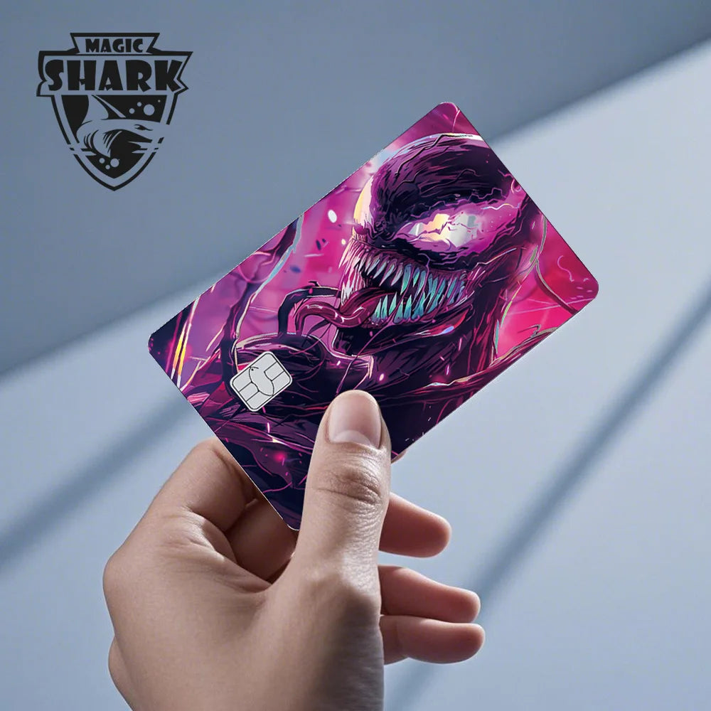 Autocollant de Carte Bancaire Spider-Man - Venom