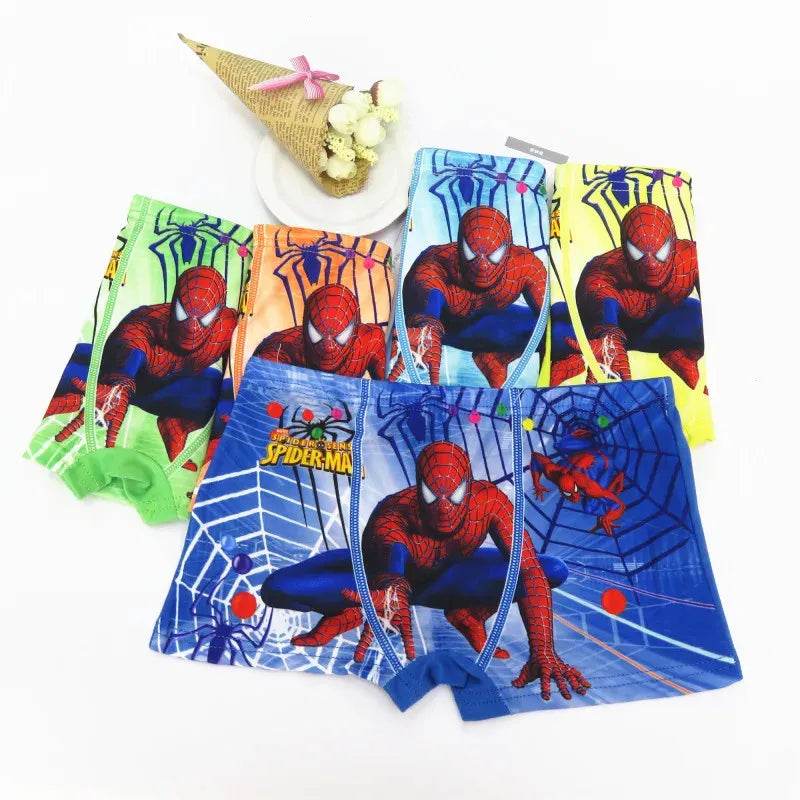 Caleçon Spider-Man Cartoon pour Enfant