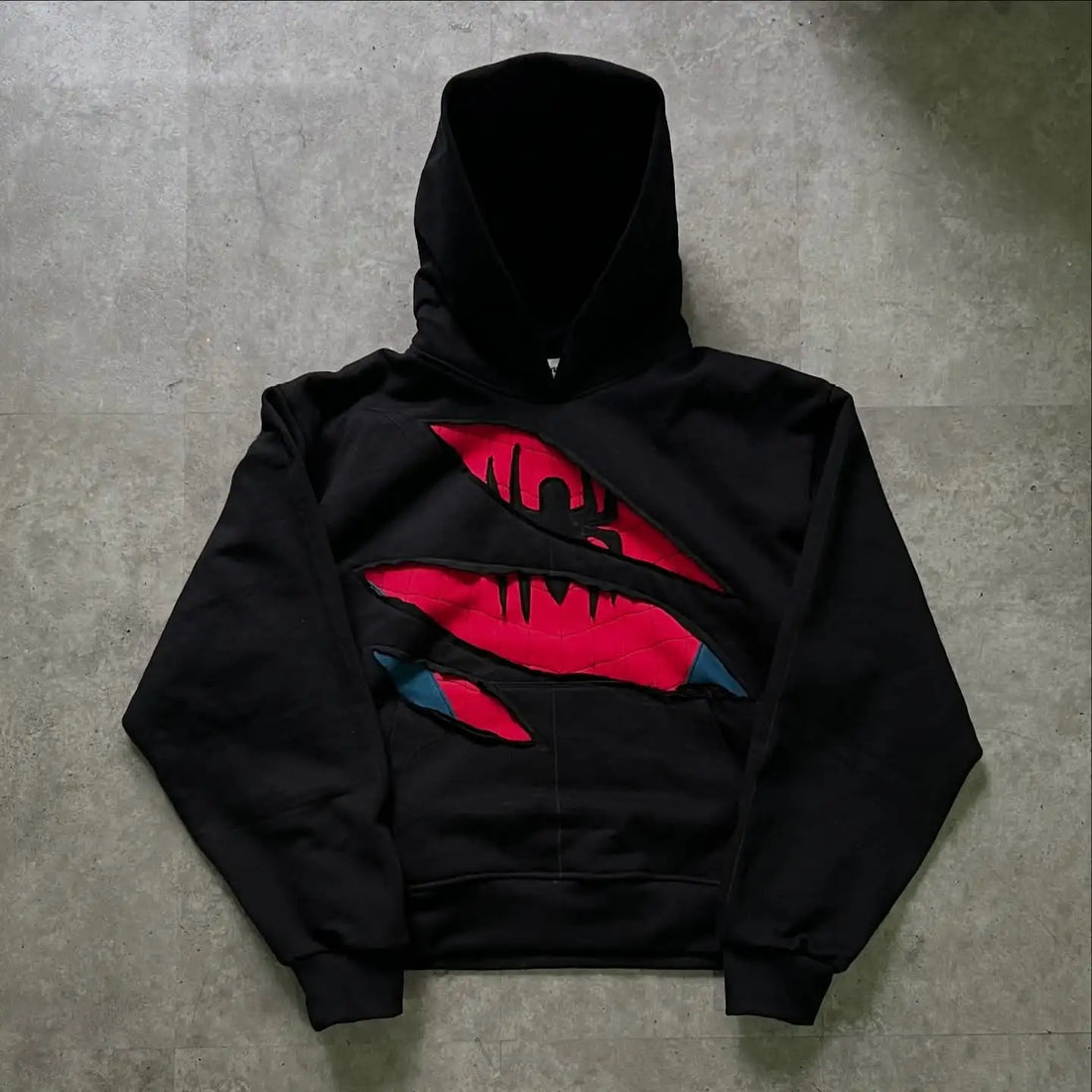 Sweat à Capuche Premium Spider-Man Costume Déchiré