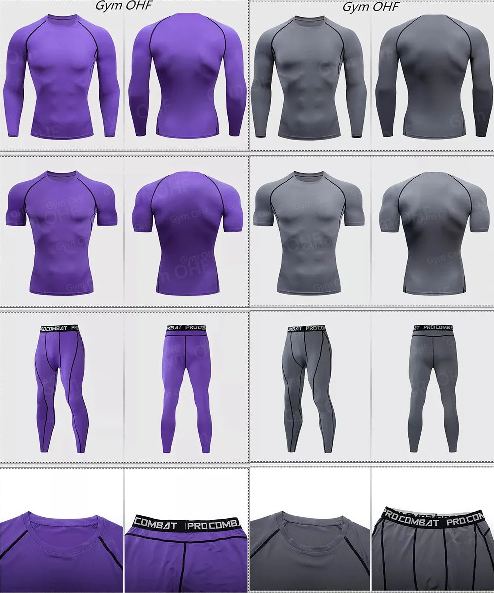 Pack Complet de Sport Spider-Man (Short / T-Shirt / T-shirt Manche Longue / Gilet / Legging)