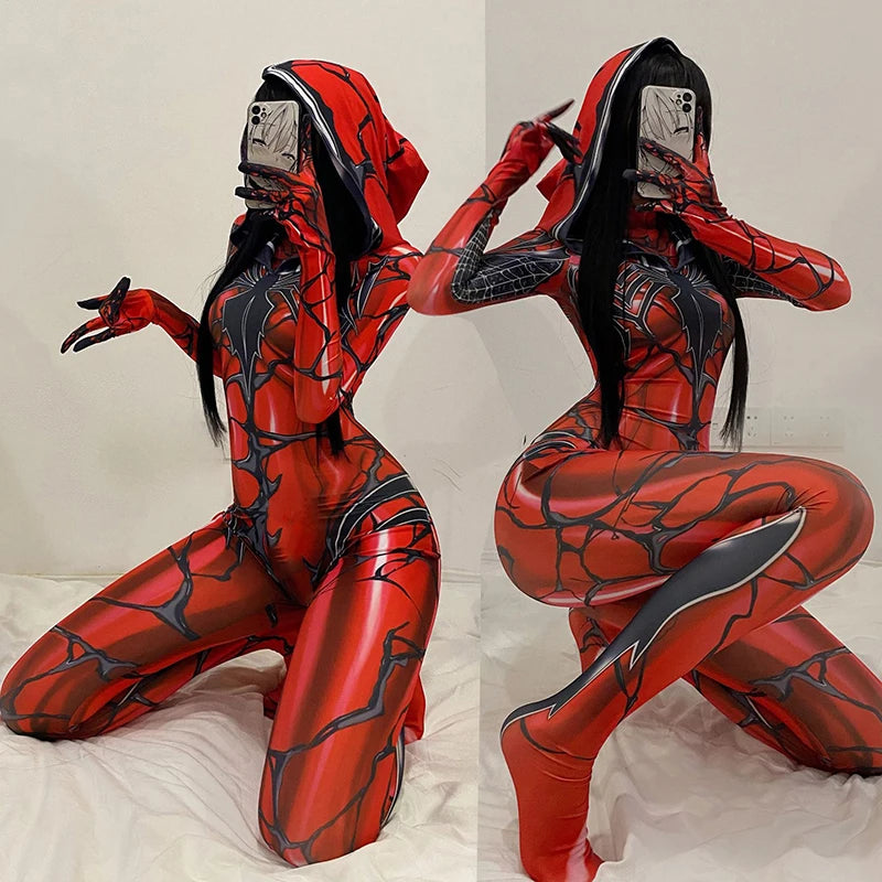 Costume Spider-Man pour Femme - Carnage