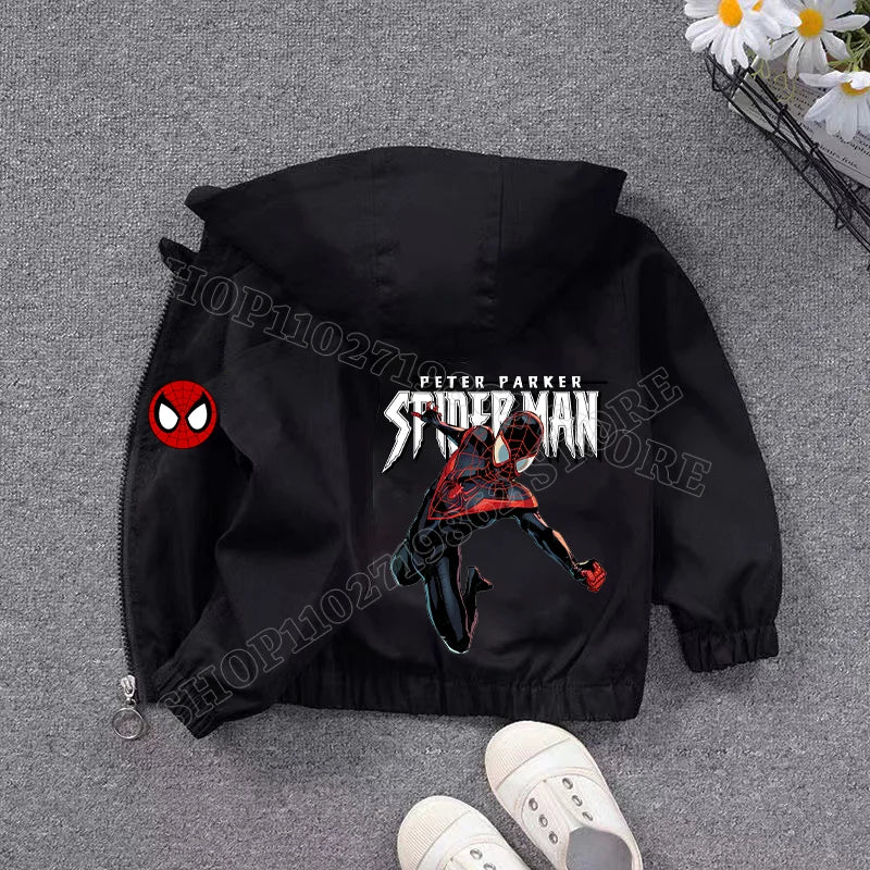 Veste Spider-Man Coupe Vent pour Enfant