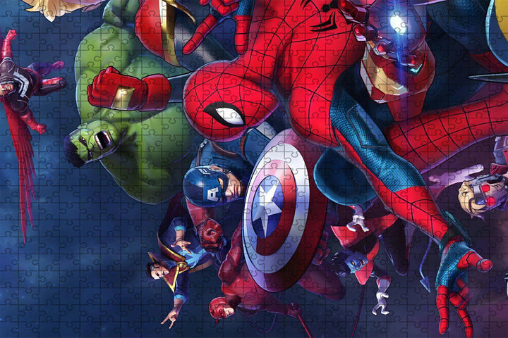 Puzzle Spider-Man et les Avengers