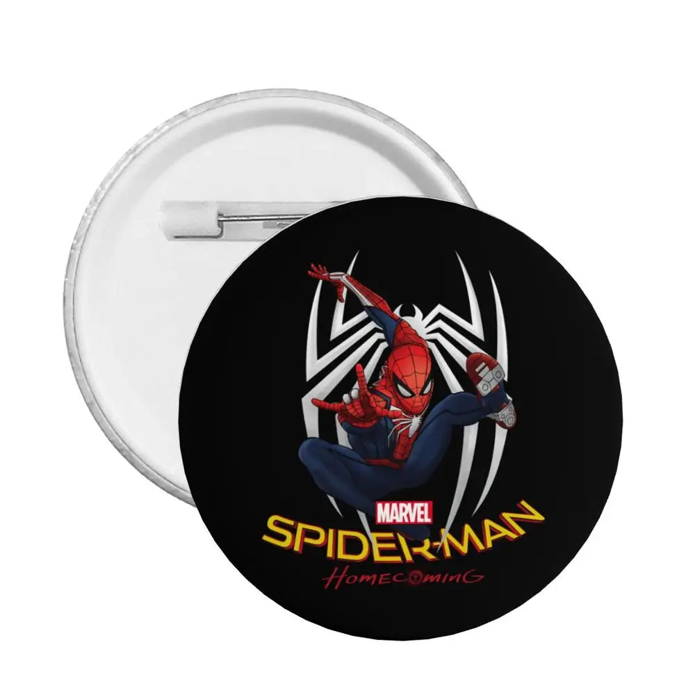 Broche Spider-Man Bande Dessiné Vintage